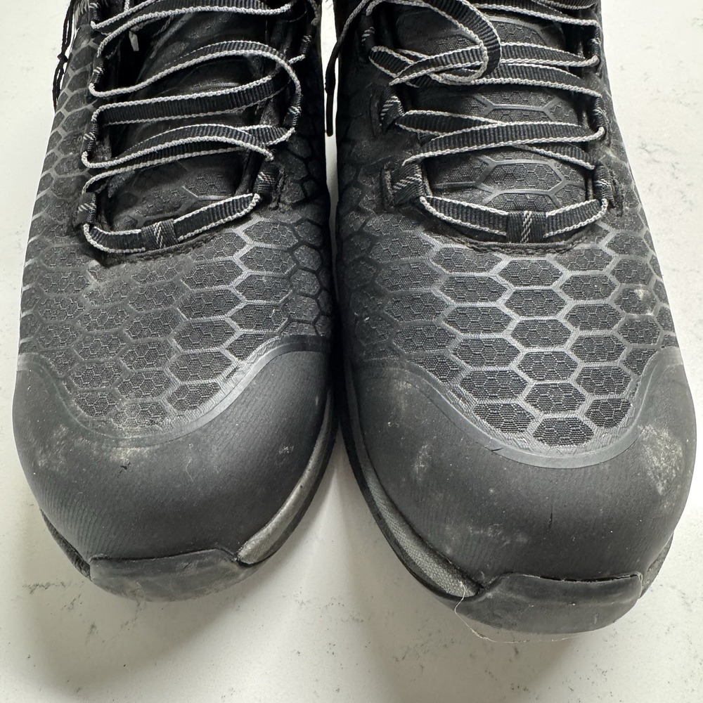 TIMBERLAND‎ PRO Black Alloy Toe Cap Removable Athletic Shoe Men's Size 11 W - Picture 3 of 9